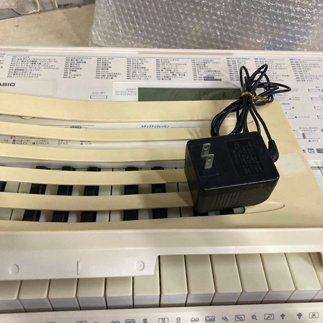 カシオ　CASIO 光るナビケーション LK-211 スタンド/アダプター付き