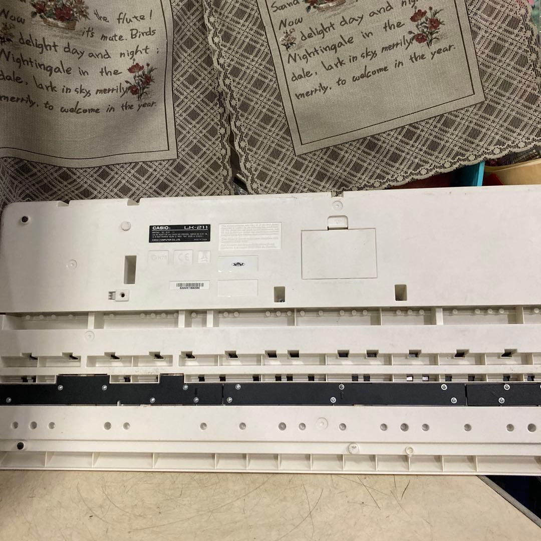 カシオ　CASIO 光るナビケーション LK-211 スタンド/アダプター付き