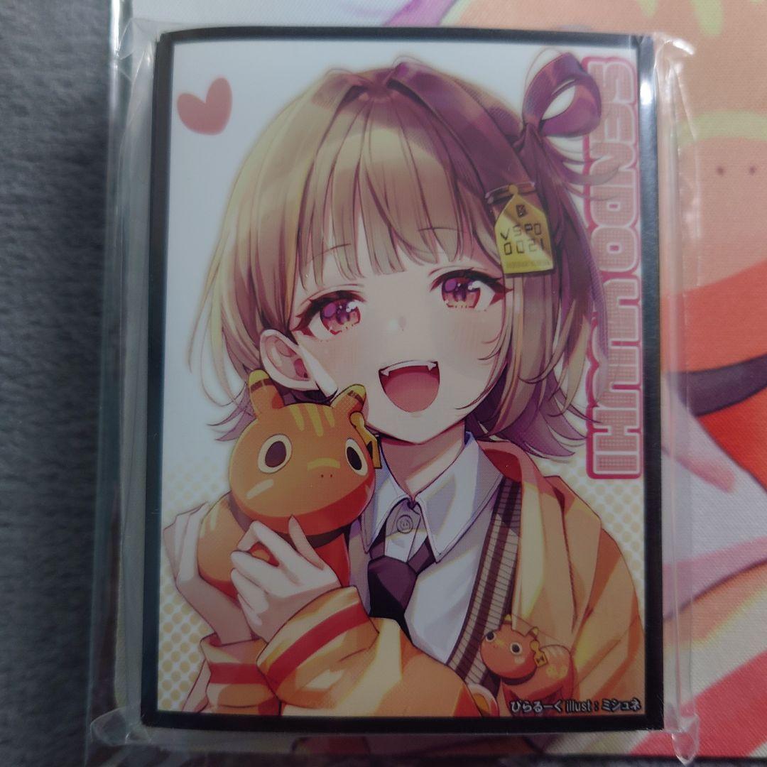 α1 ぶいすぽっ！ゆうべこ&制服 千燈ゆうひ スリーブ&プレイマット