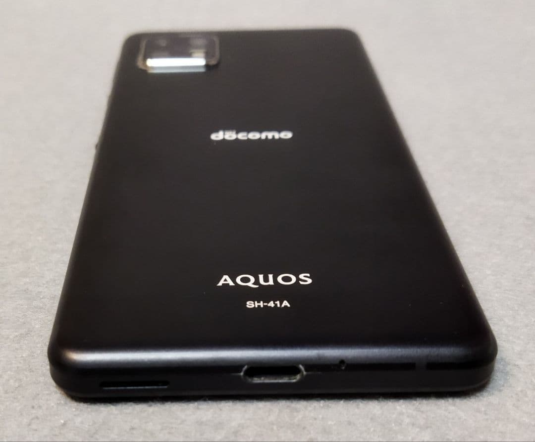 訳アリ AQUOS sense4 SH-41A 黒 SIMフリー docomo