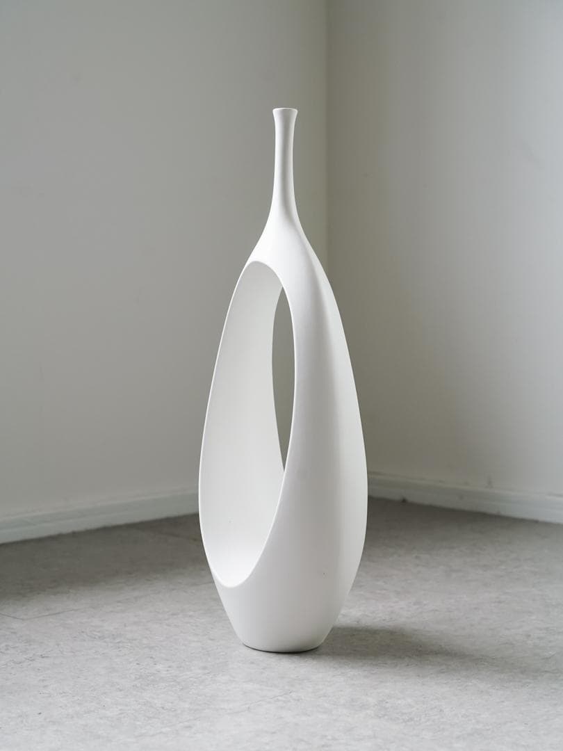 00's \"The CONRAN Shop\" フラワーベース 陶器 モダン