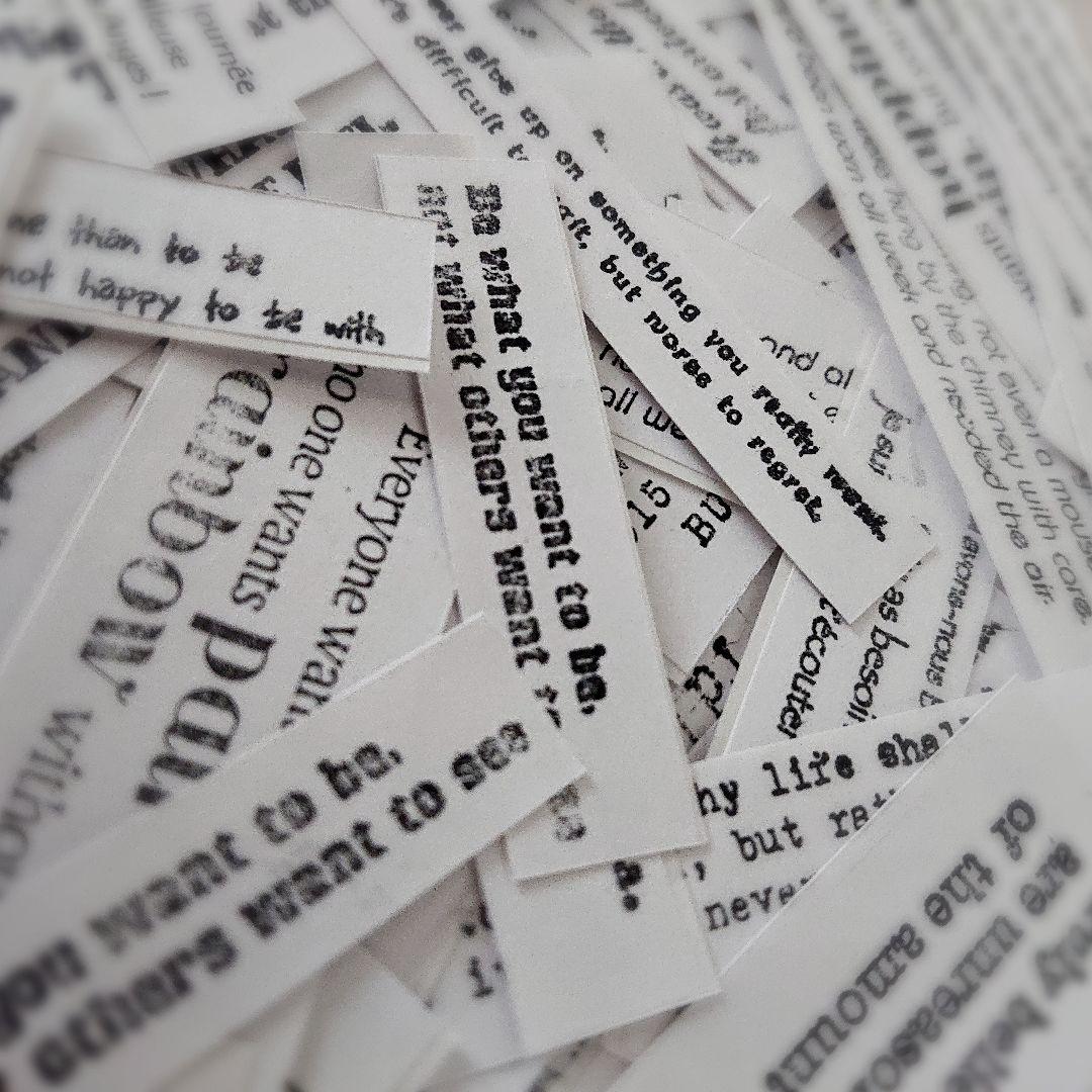 602   ＊横長英文シール