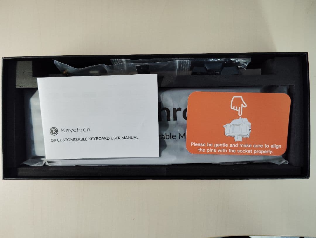 Keychron Q9（Black）赤青茶軸セット