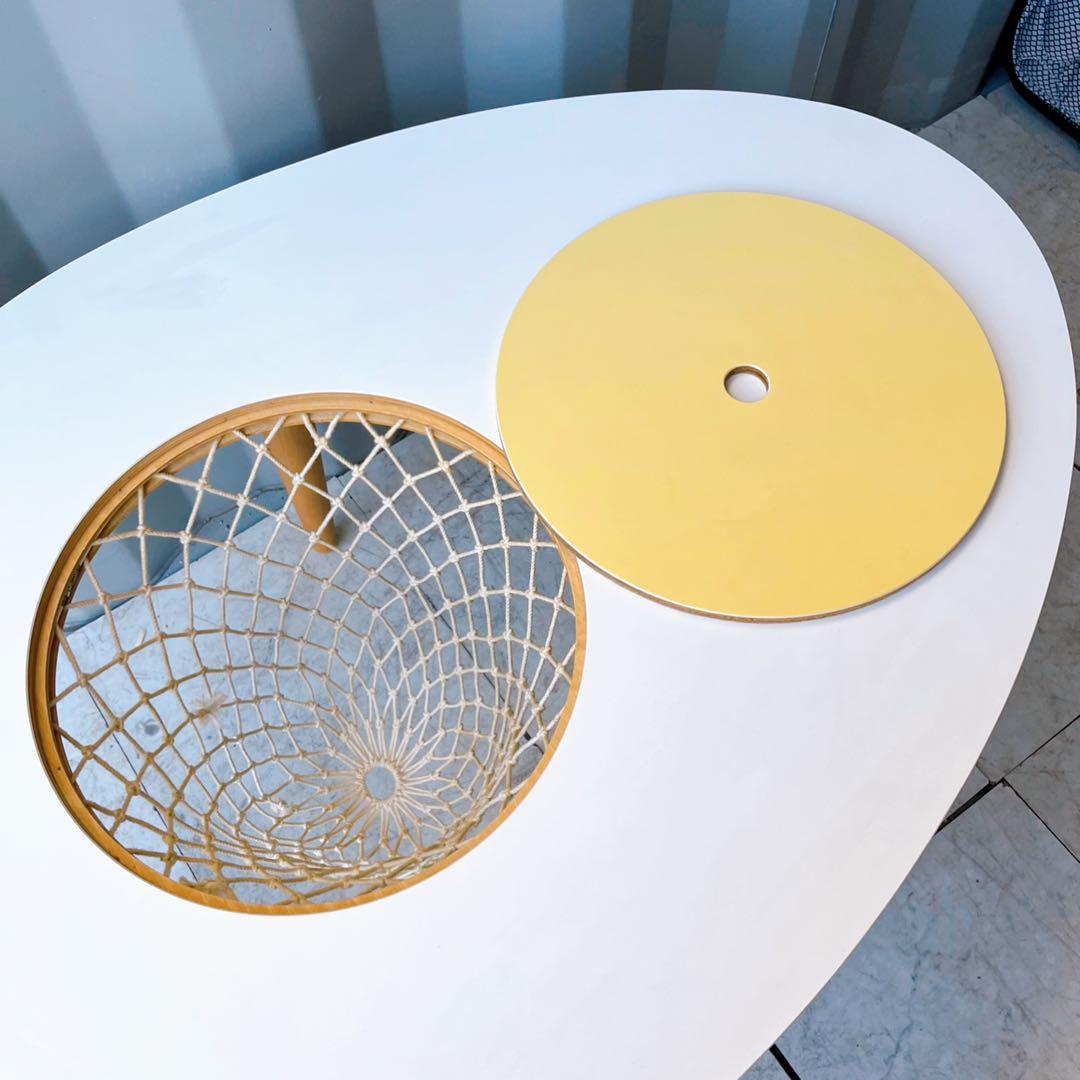 取付無料！cosine タマゴテーブル 子ども用ネット付き おしゃれインテリア✨