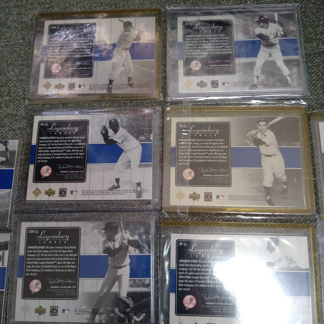 MLB ヤンキースレジェンド　バットカード