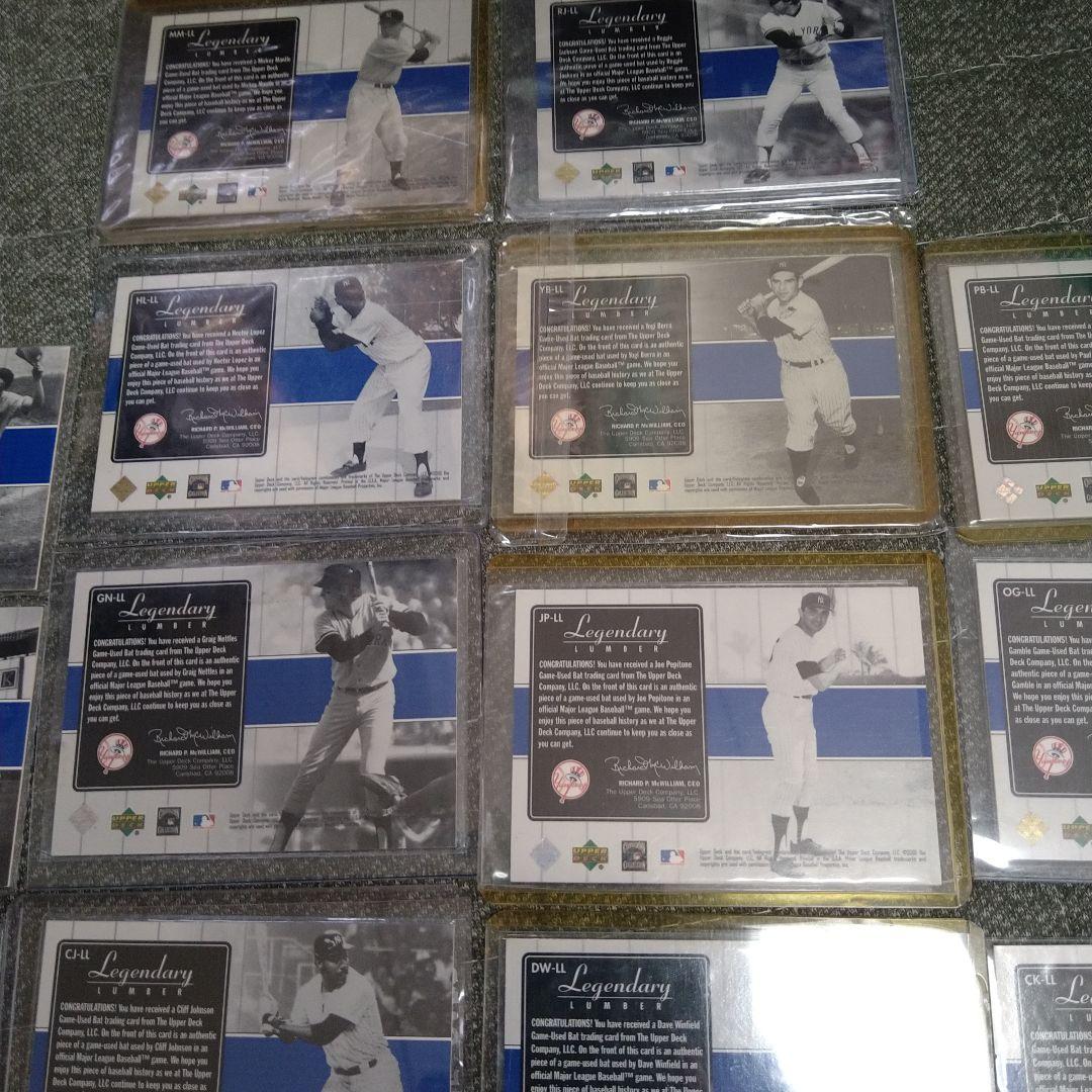 MLB ヤンキースレジェンド　バットカード