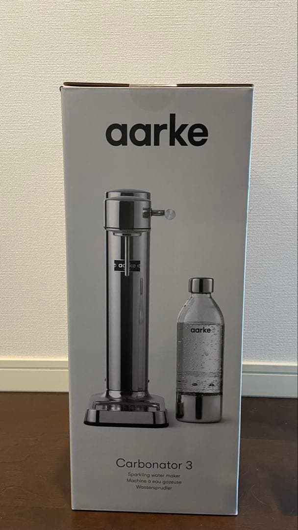 【新品未使用】aarke Carbonator 3 炭酸水メーカー