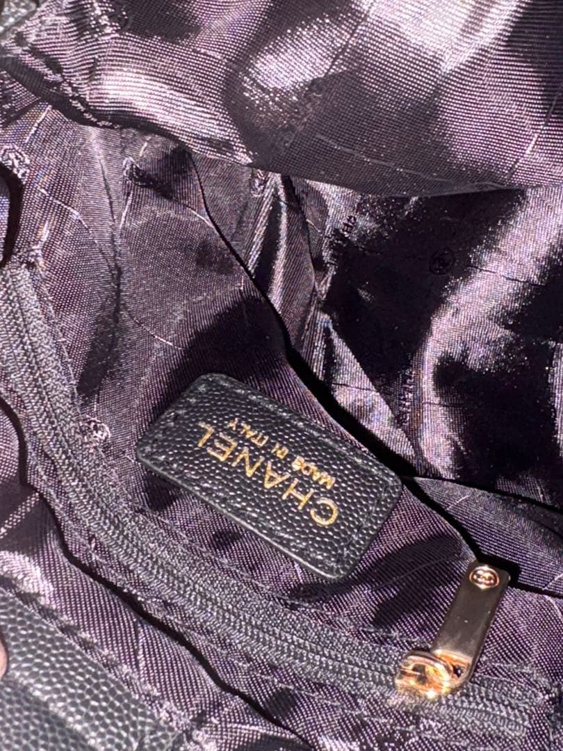 訳あり CHANEL ノベルティ 2way 巾着ショルダーバッグ