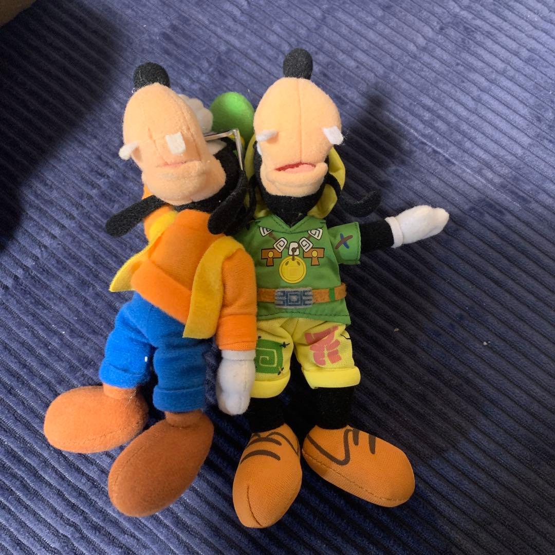 グーフィー マックスぬいぐるみとキーホルダーセット