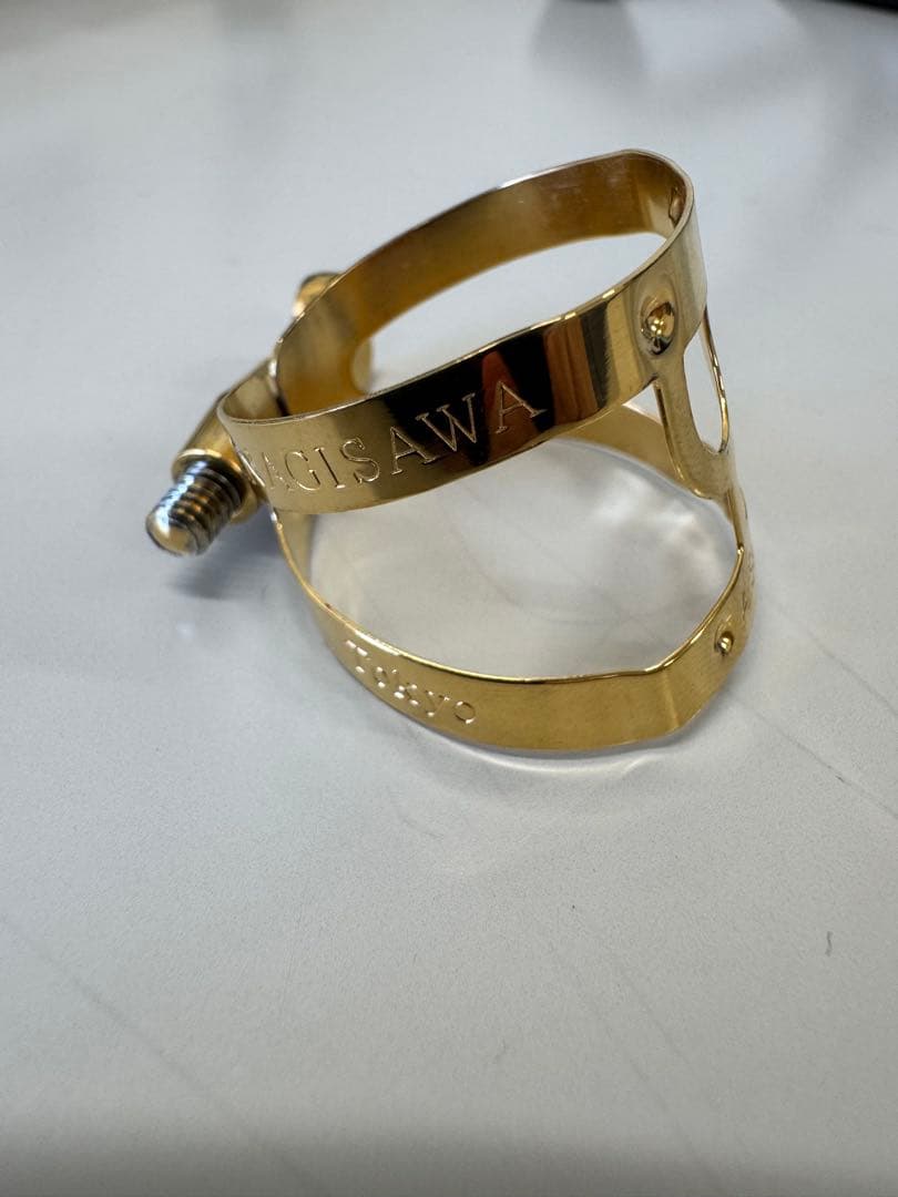 ヤナギサワ　魔法のリガチャー GP ゴールドプレート　アルトサックス用