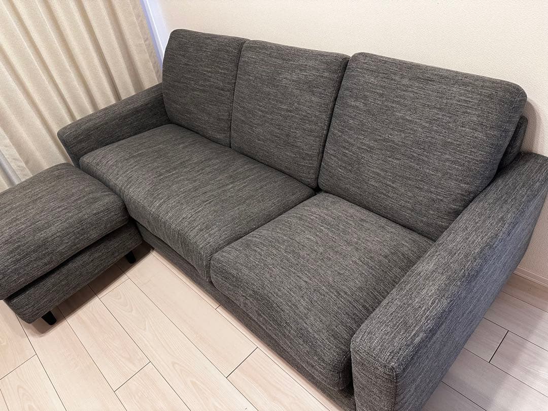 ソファ　ニトリ　3人掛け　グレー