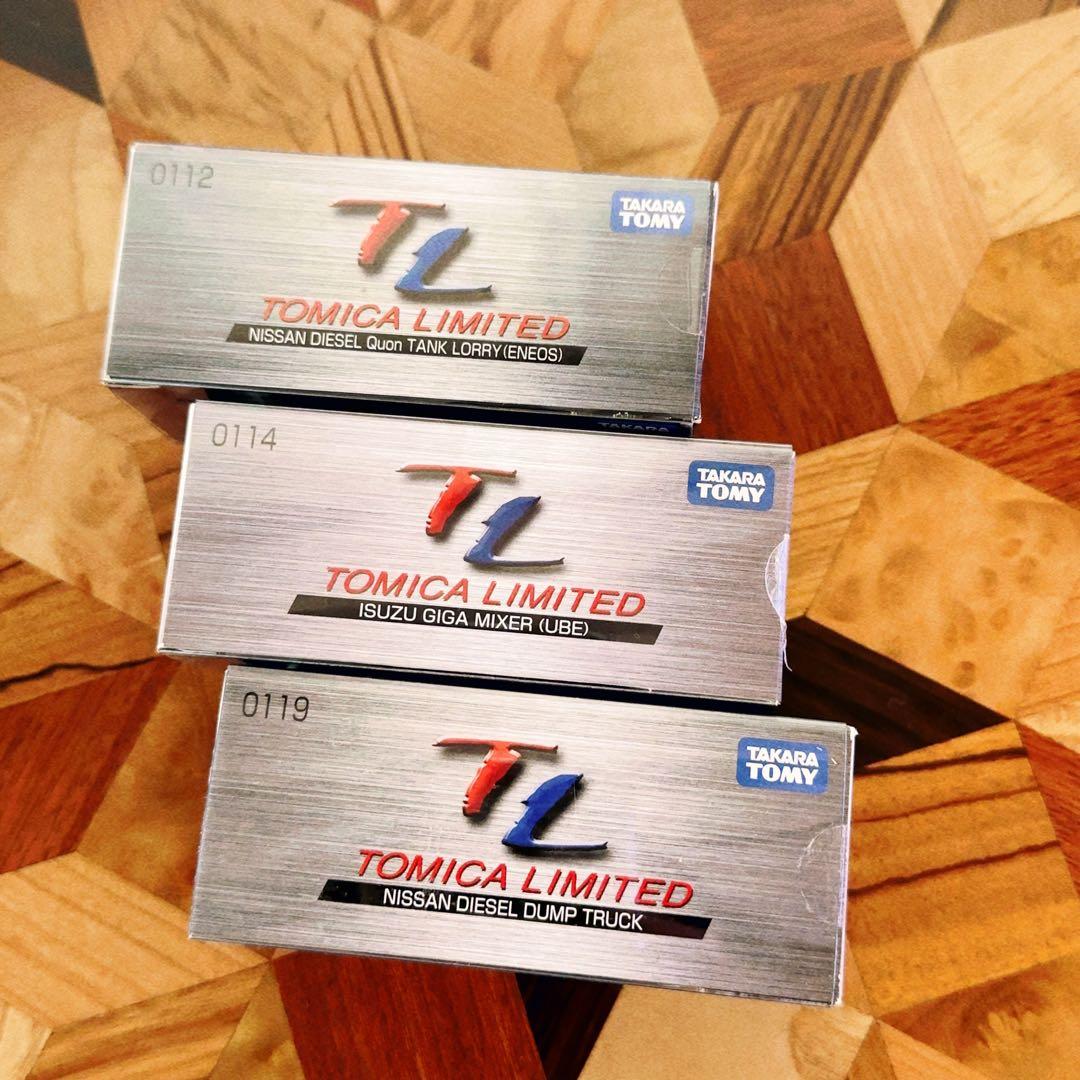 トミカリミテッド いすゞギガミキサー　エネオス タンクローリー ダンプトラック