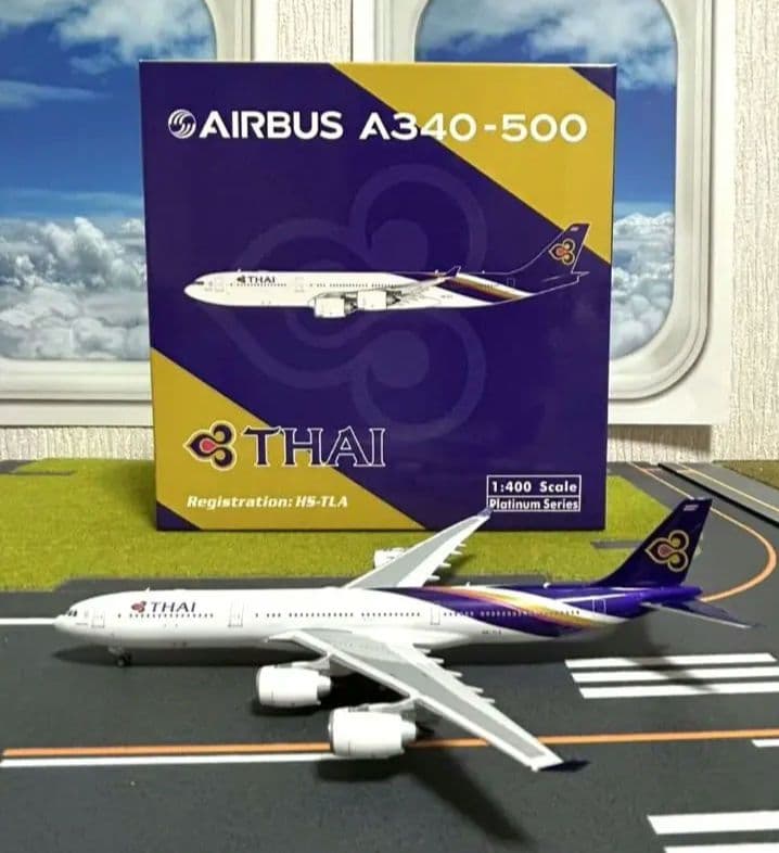☆THAI AIRLINE A340-500 プラチナシリーズモデル　タイ