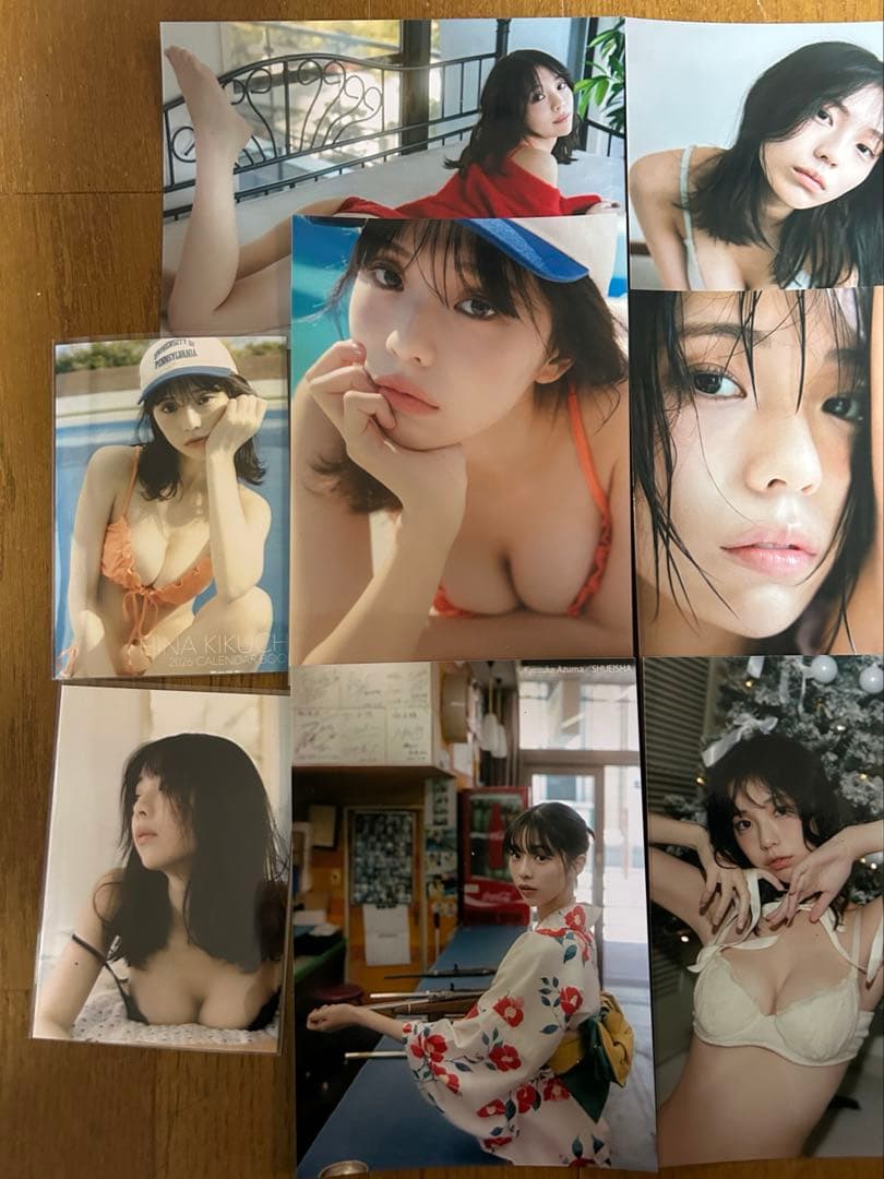 菊地姫奈カレンダーブック2026.2/28お渡し会5冊3冊特典生写真11枚組