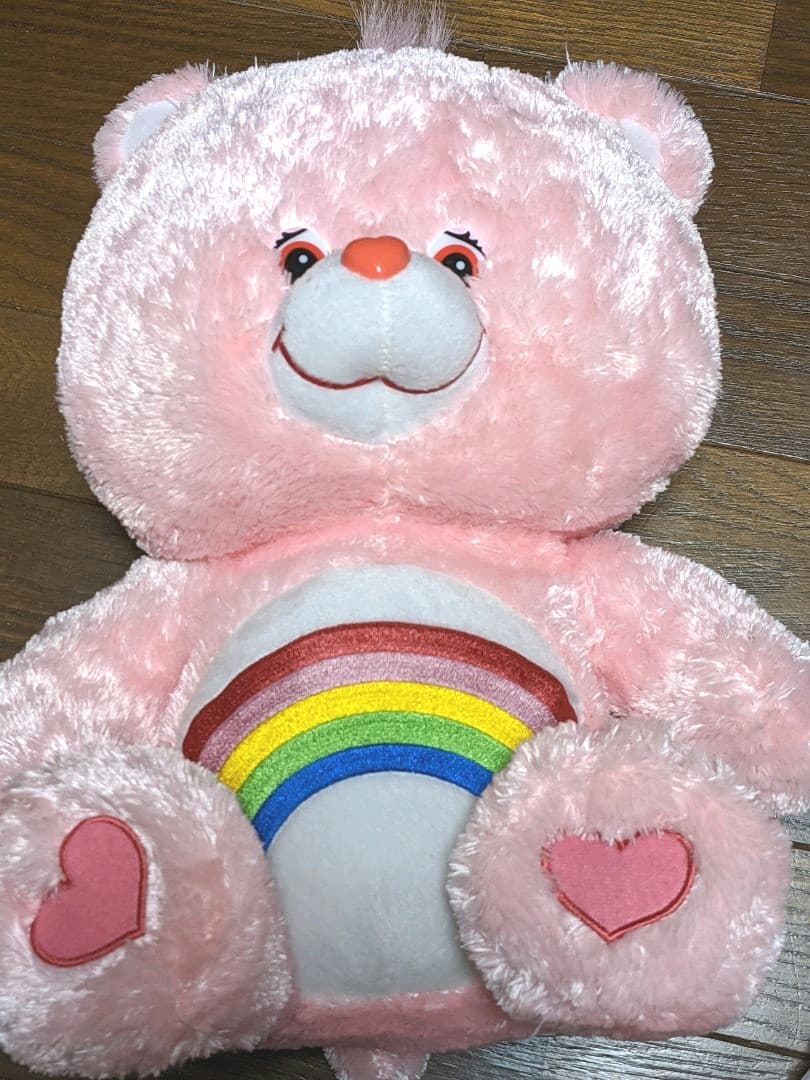 CareBears　ポーチ付きブランケットとぬいぐるみ