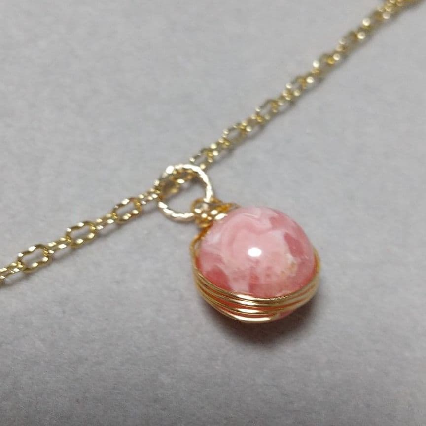 ❇️可愛❇️インカローズの14kgfチャーム