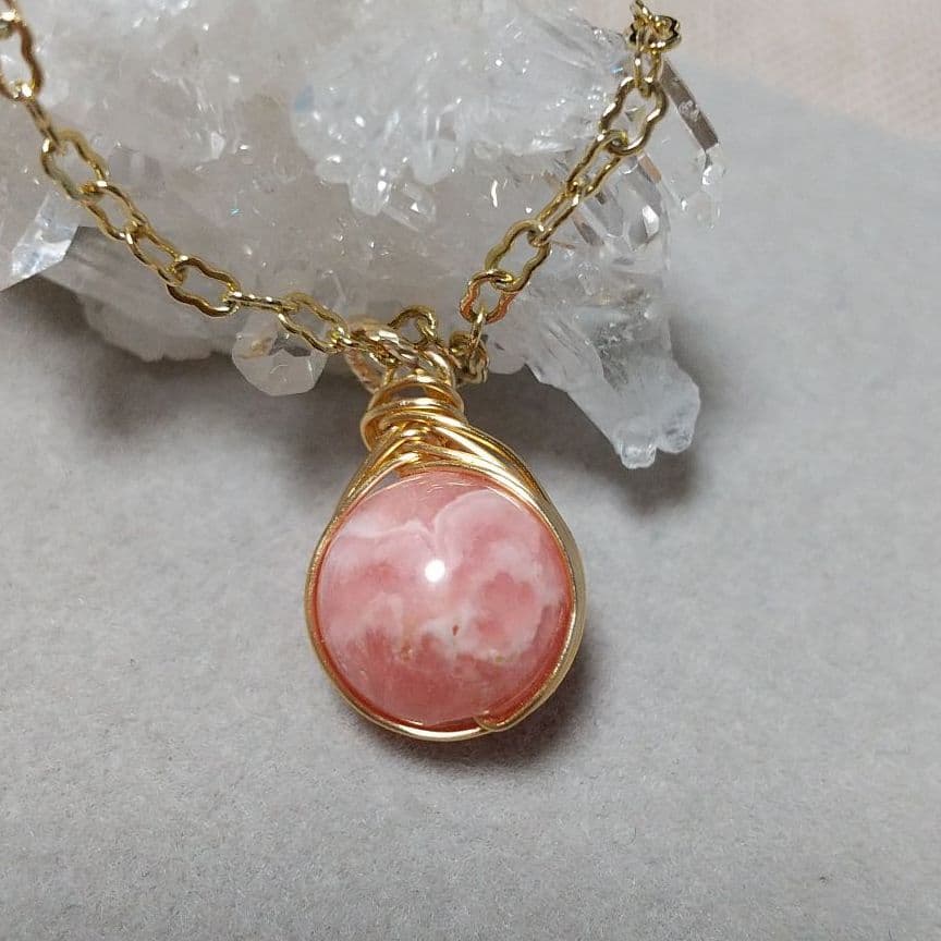 ❇️可愛❇️インカローズの14kgfチャーム