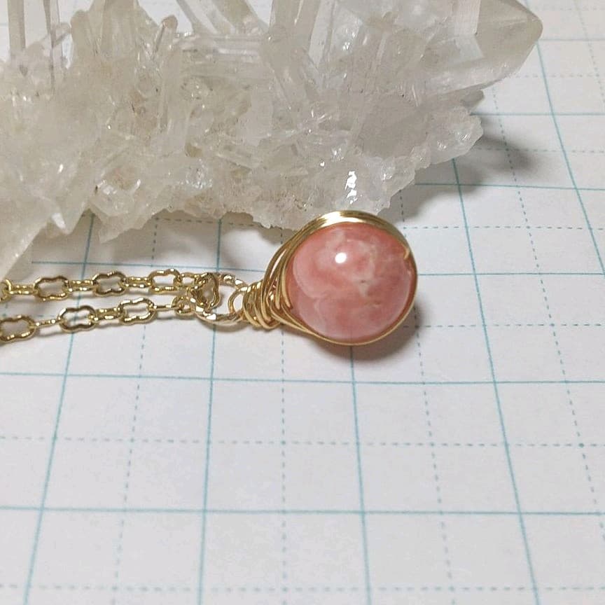 ❇️可愛❇️インカローズの14kgfチャーム