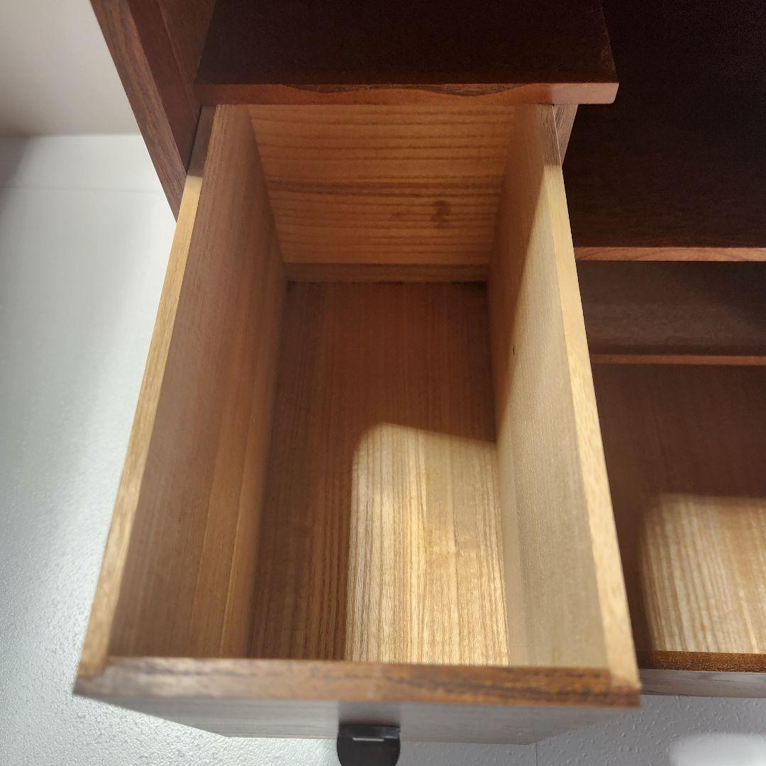 時代箱　箱鏡台　古道具　小物入れ　①