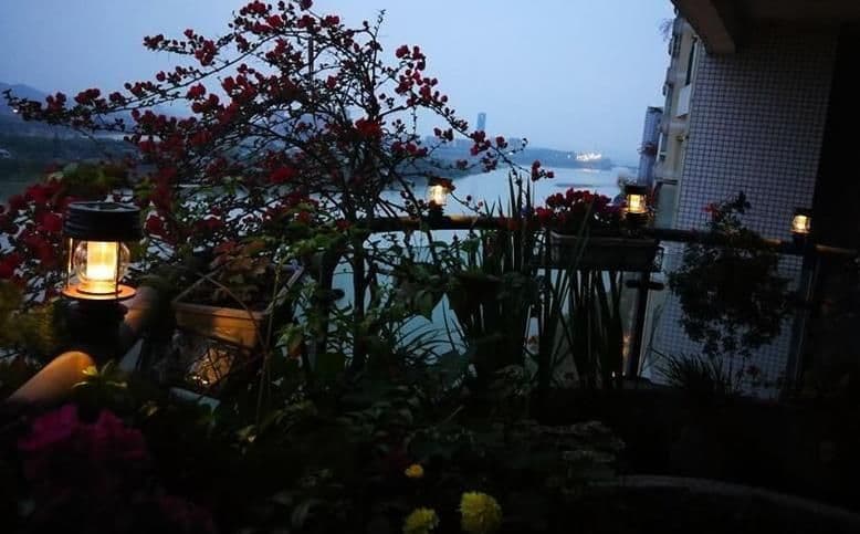 バンドタイプ(4個セット, 暖色) ランタン ソーラー 屋外 ソーラーライト8