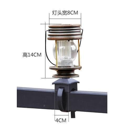 バンドタイプ(4個セット, 暖色) ランタン ソーラー 屋外 ソーラーライト8