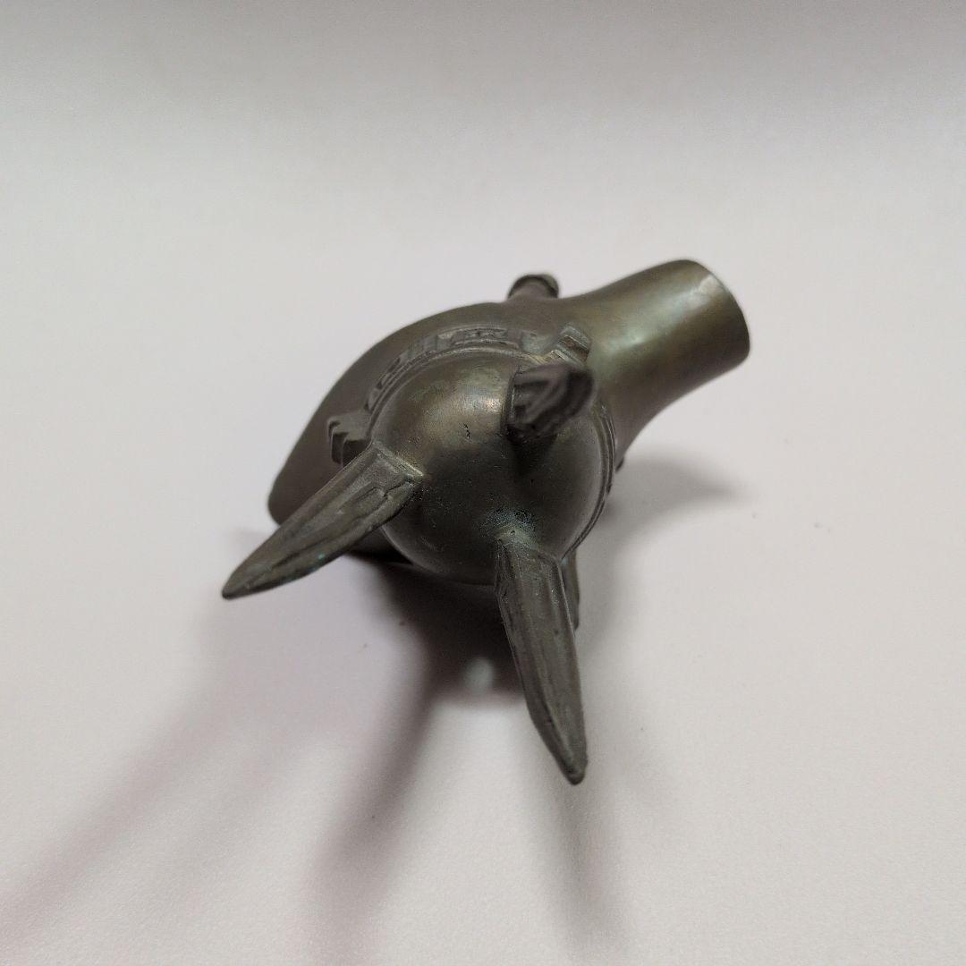 中国古玩 爵 盃 三足酒器 古代酒杯 古銅 黄銅 銅器 爵杯 三脚酒器 真鍮