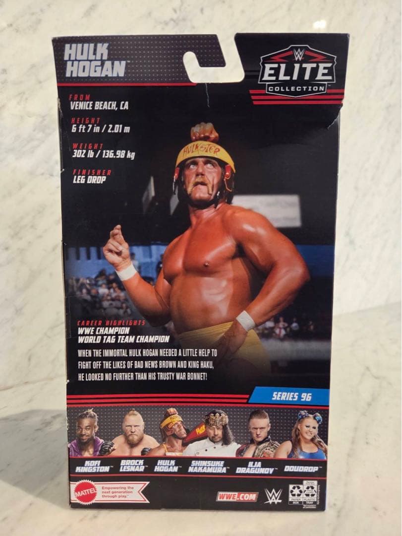 WWE マテル ハルク ホーガン プロレス フィギュア