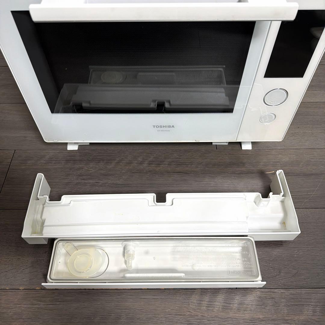 東芝　石窯ドーム 過熱水蒸気オーブンレンジ ER-WD7000-W