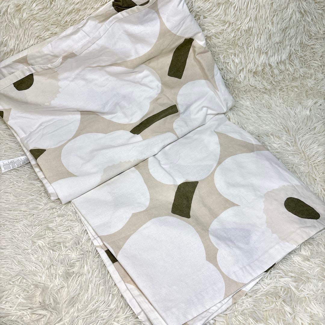 みおん様 marimekko ウニッコ デュベカバー＆枕カバー 北欧 ベージュ