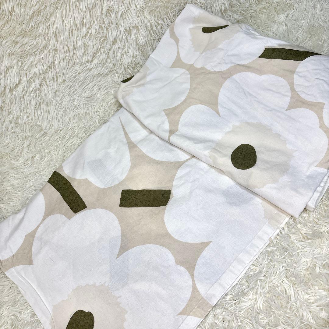 みおん様 marimekko ウニッコ デュベカバー＆枕カバー 北欧 ベージュ