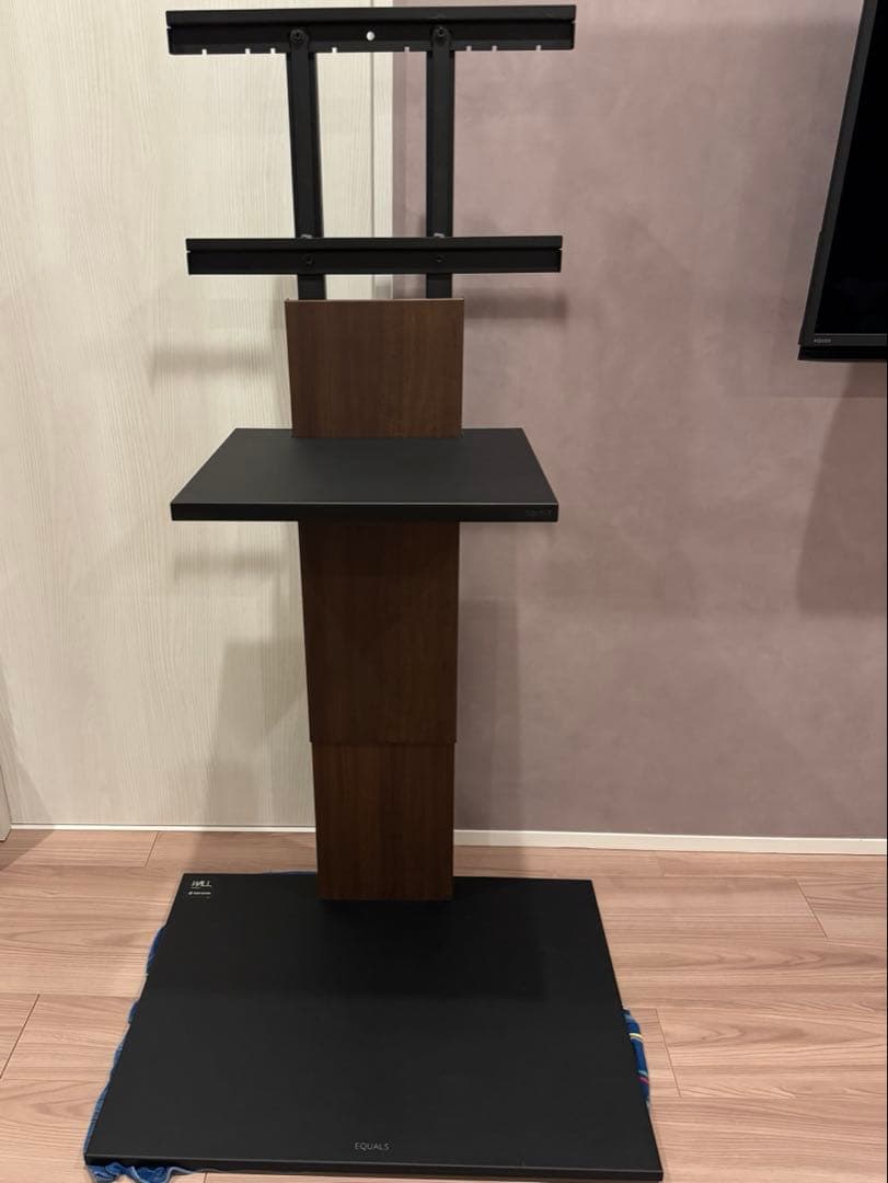 EQUALS WALL テレビスタンド V2 HIGH TYPE ウォルナット