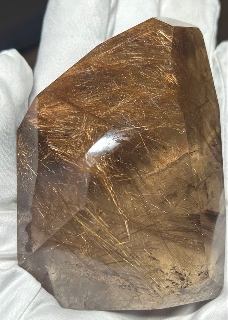 ルチルクォーツ原石　349g