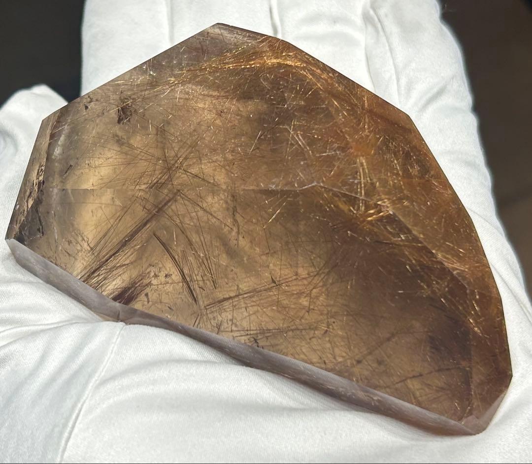 ルチルクォーツ原石　349g