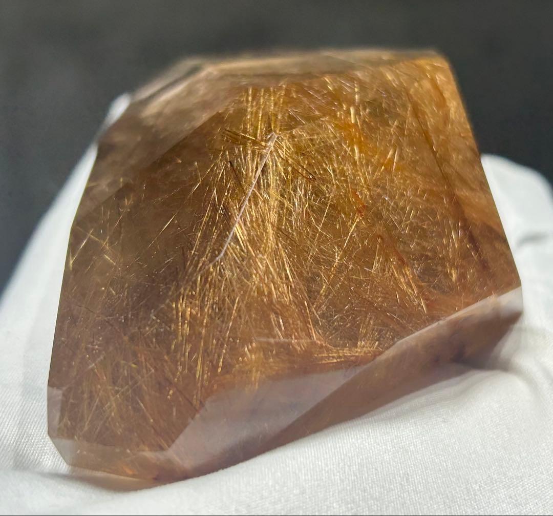 ルチルクォーツ原石　349g