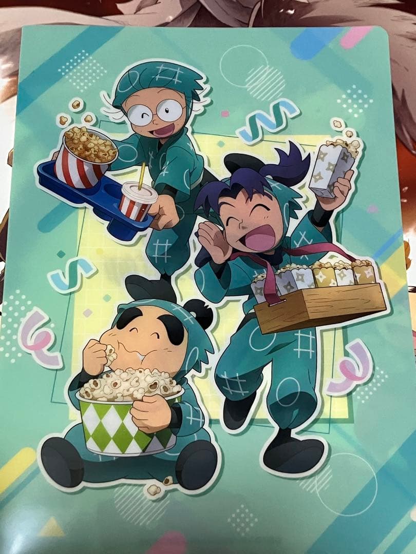 【匿名配送】劇場版 忍たま乱太郎　ドクタケ忍者隊 最強の軍師　ポップコーンセット