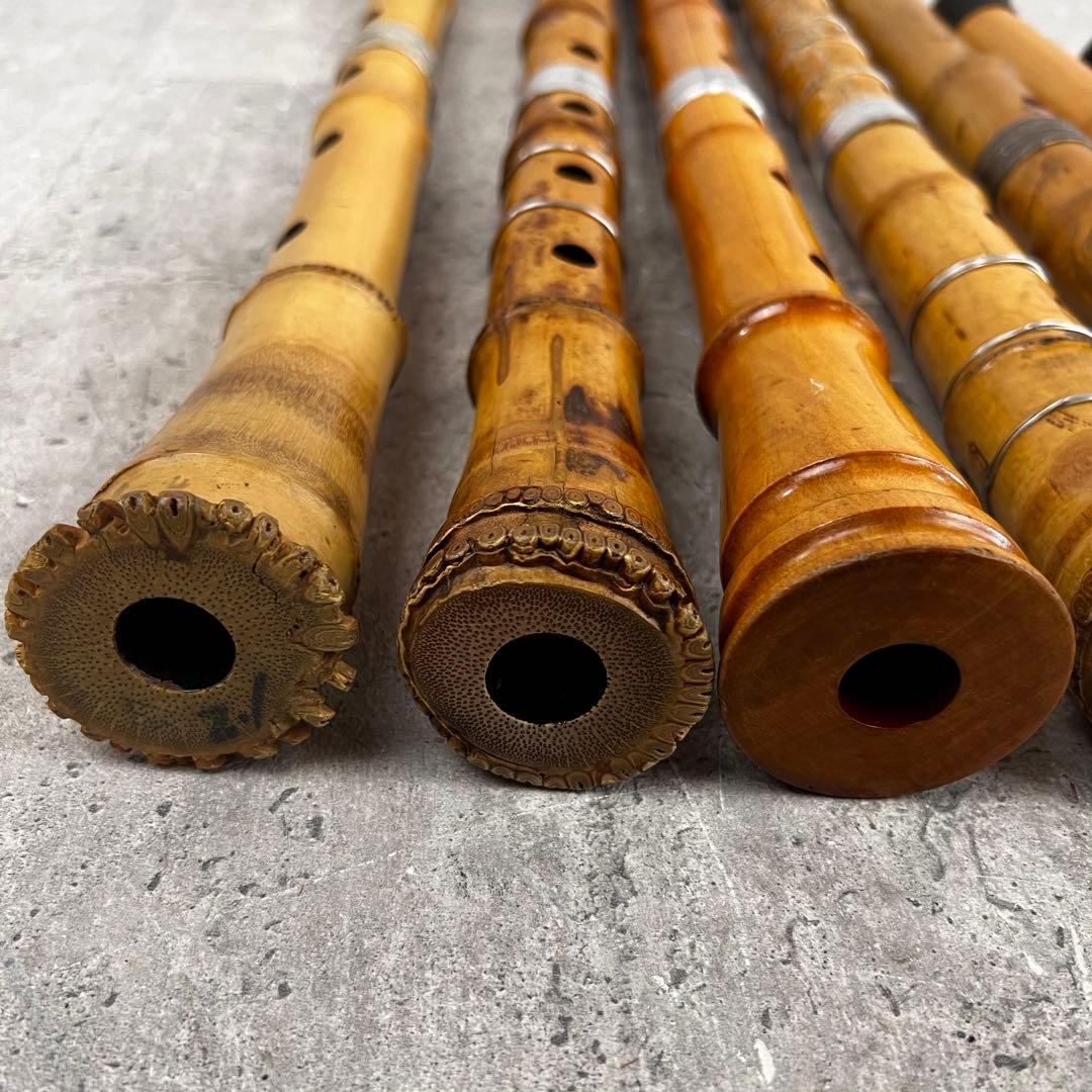現状品 尺八 7本 まとめ売り 鈴風 林山
