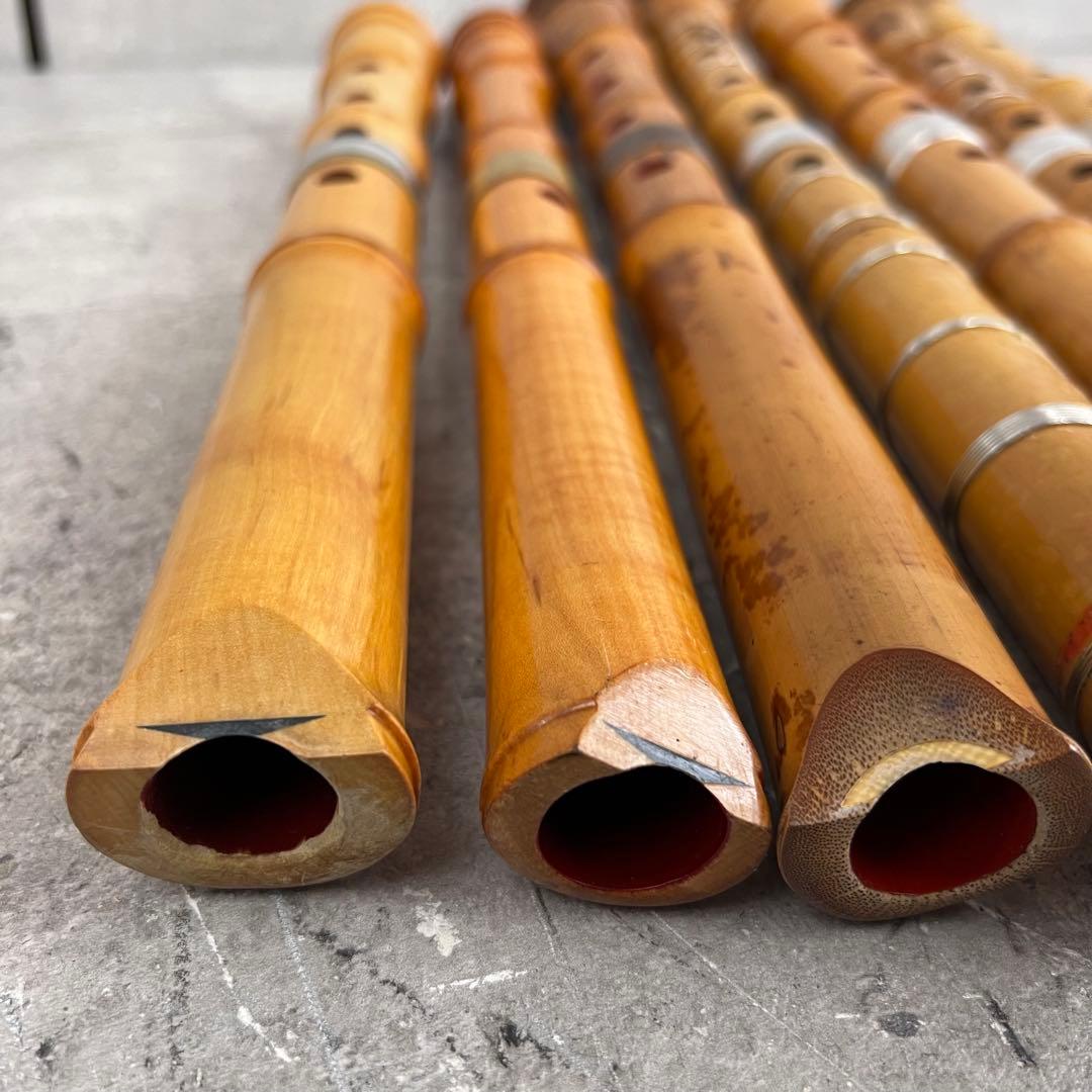 現状品 尺八 7本 まとめ売り 鈴風 林山