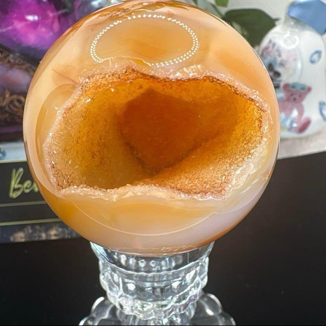 水晶ハートINハート♡♡No.2181