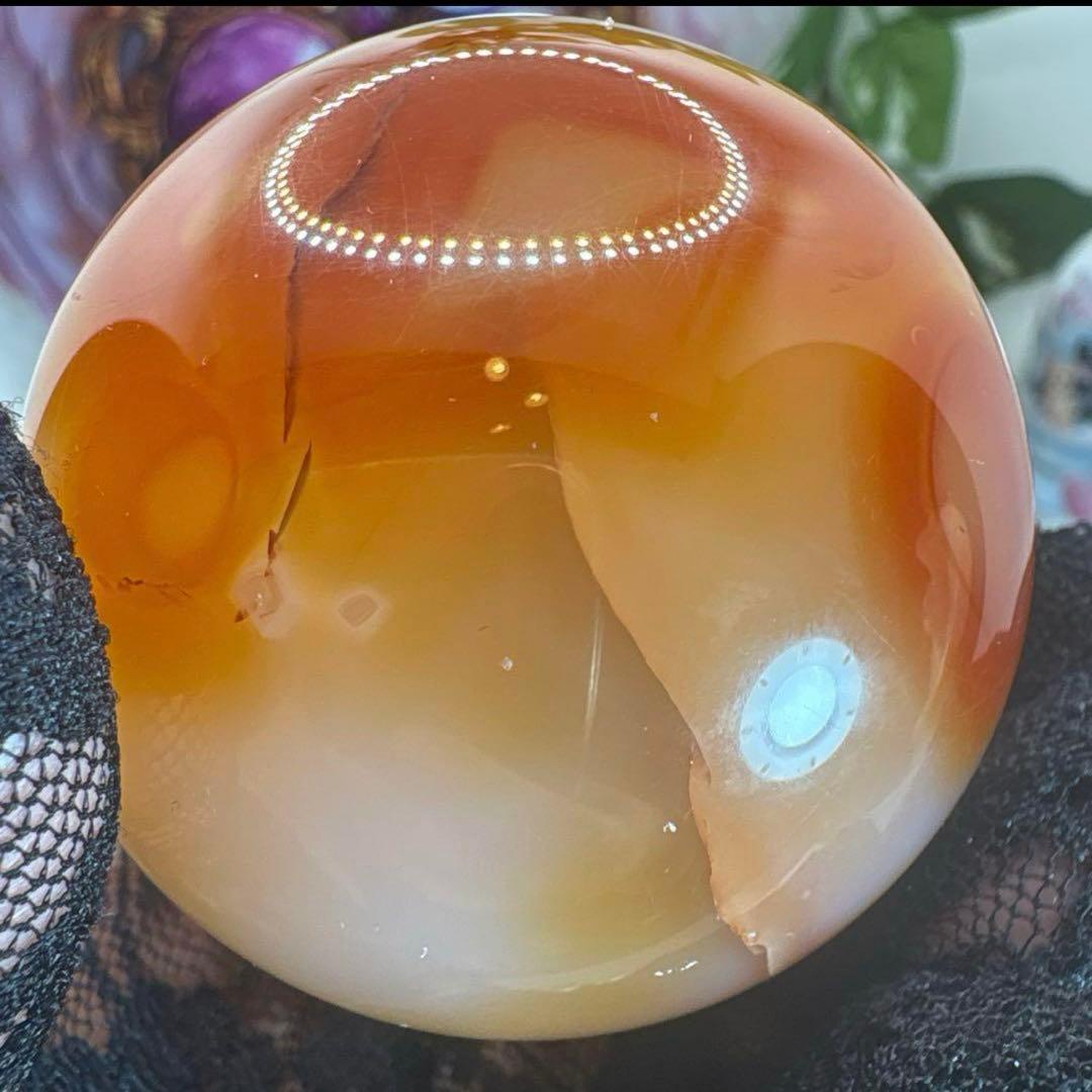 水晶ハートINハート♡♡No.2181