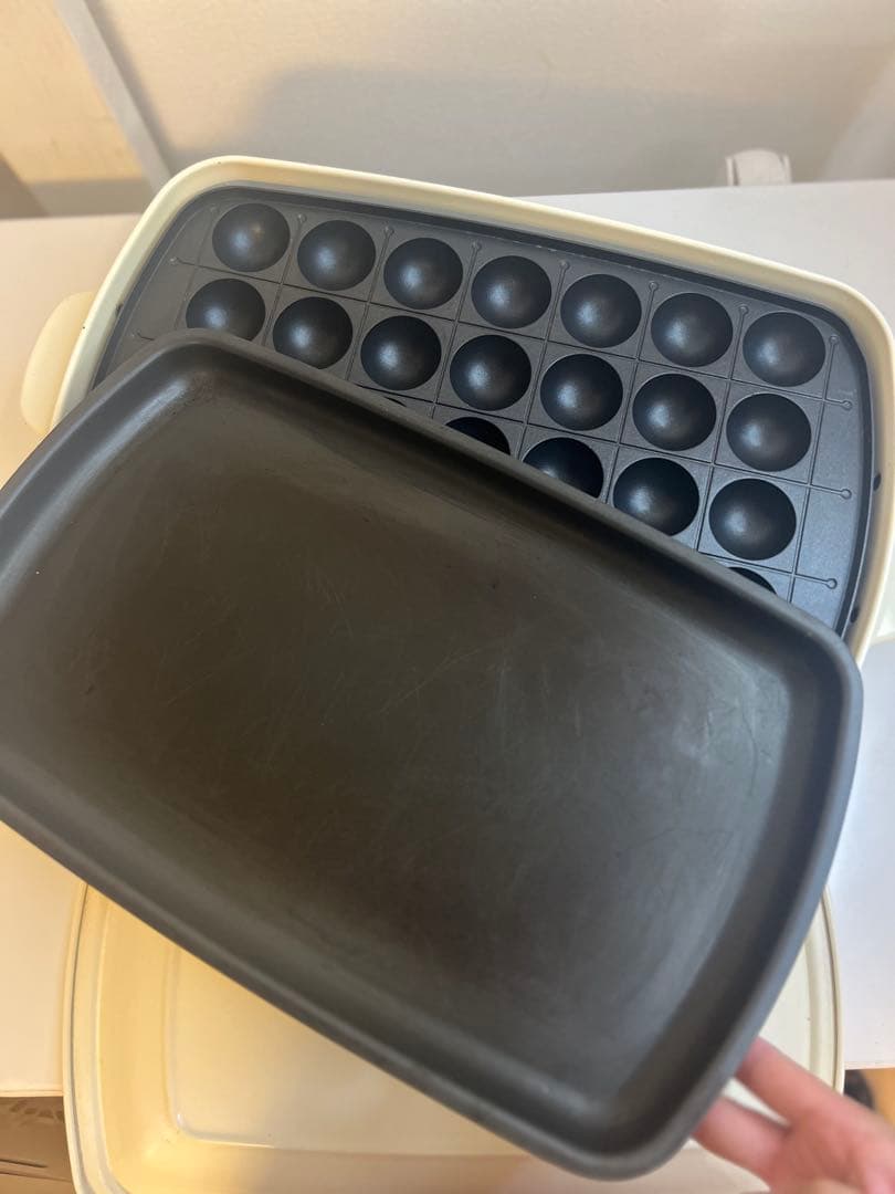 BRUNO ホットプレート たこ焼きプレート•鍋プレート付き