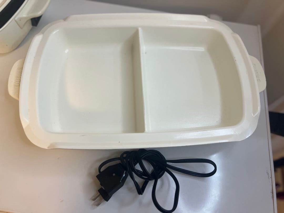 BRUNO ホットプレート たこ焼きプレート•鍋プレート付き