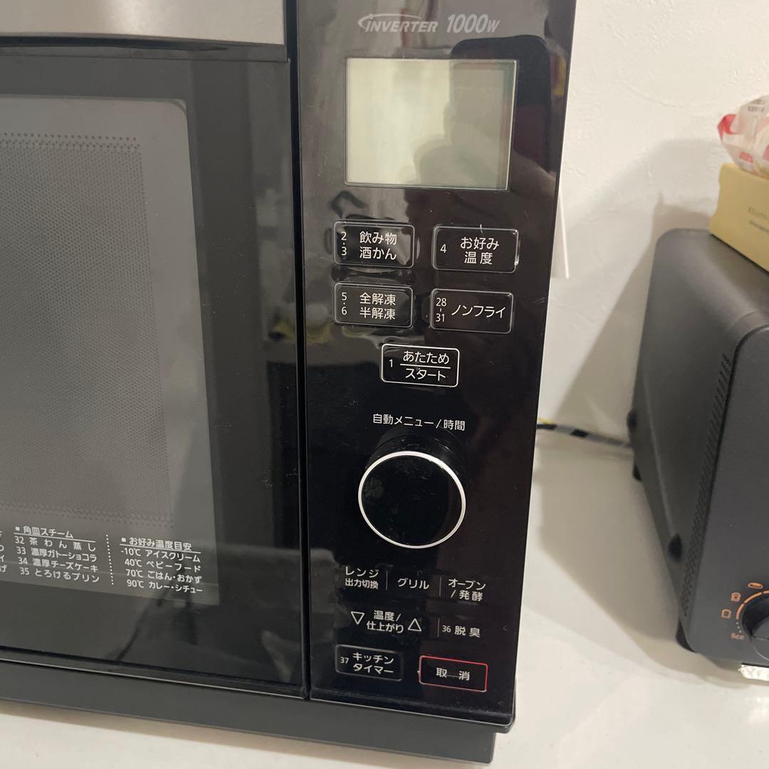 【動作確認済み】Panasonic オーブンレンジ 黒