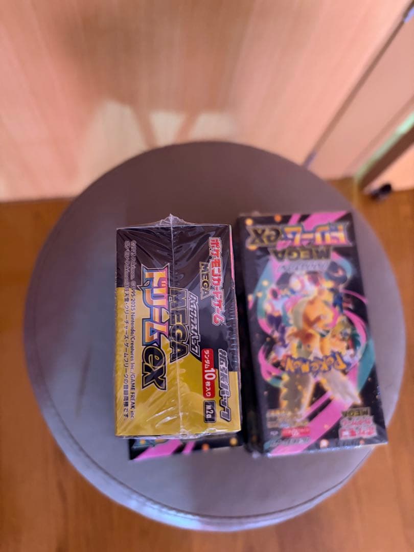 ポケモンカード MEGA 拡張パック 未開封BOX 4箱セット シュリンク付き