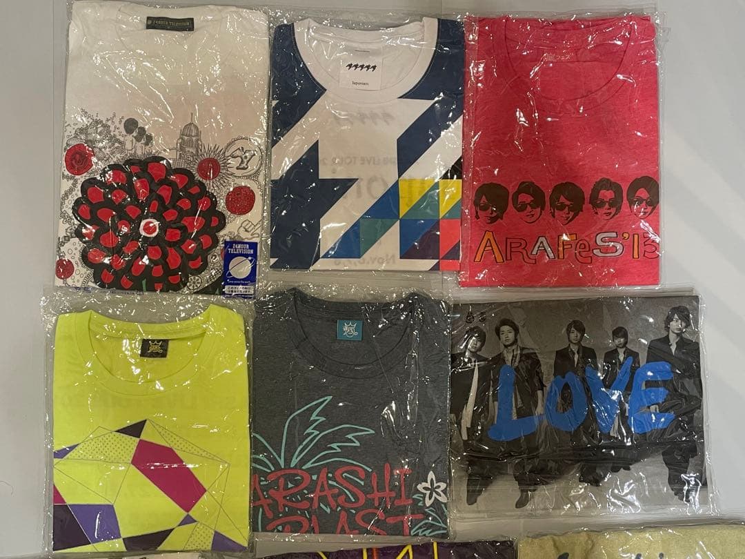 【即発送】嵐 歴代ライブTシャツ ツアータオル