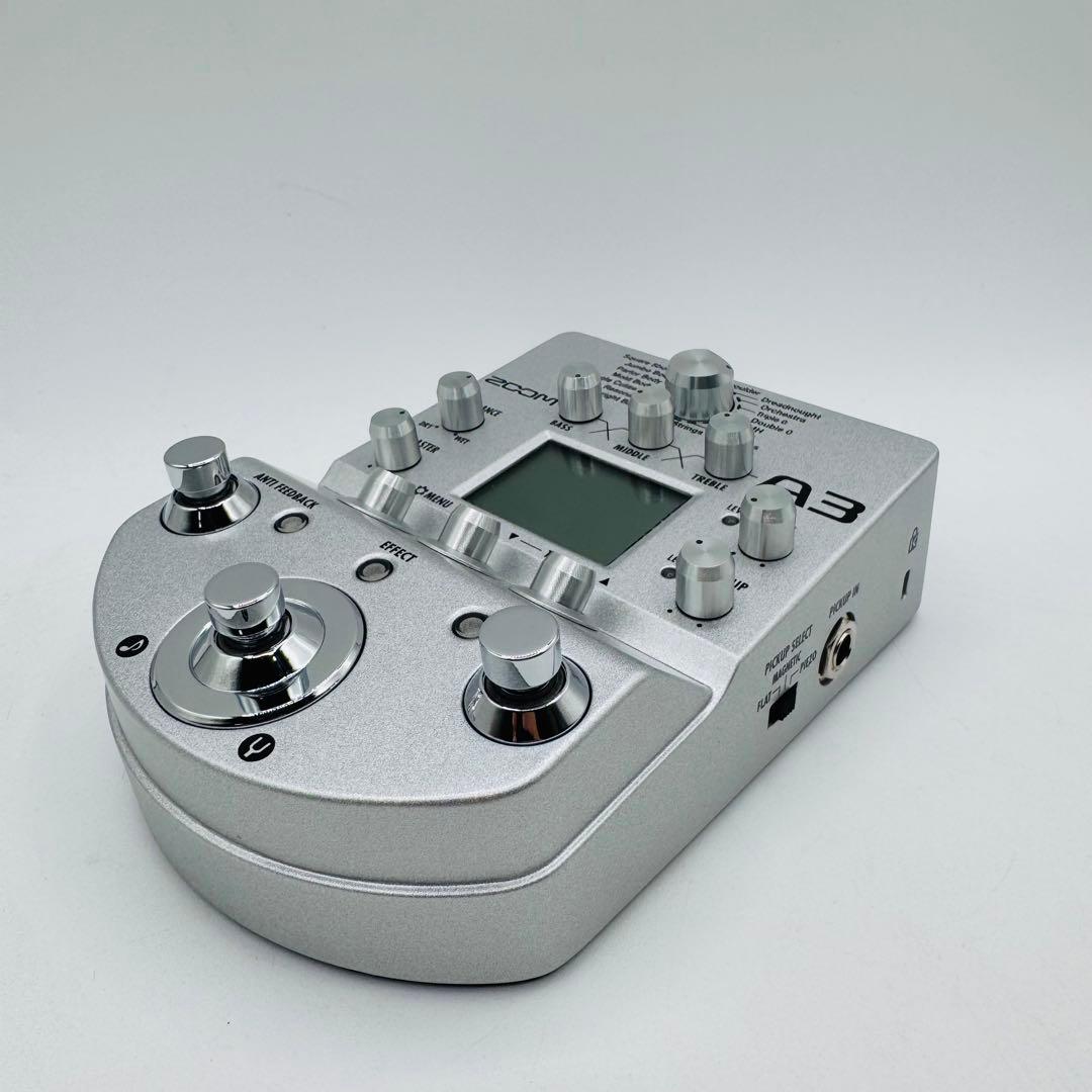 極美品★Zoom A3 ギターエフェクター アコースティック マルチエフェクター
