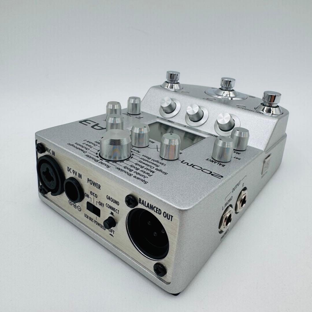 極美品★Zoom A3 ギターエフェクター アコースティック マルチエフェクター