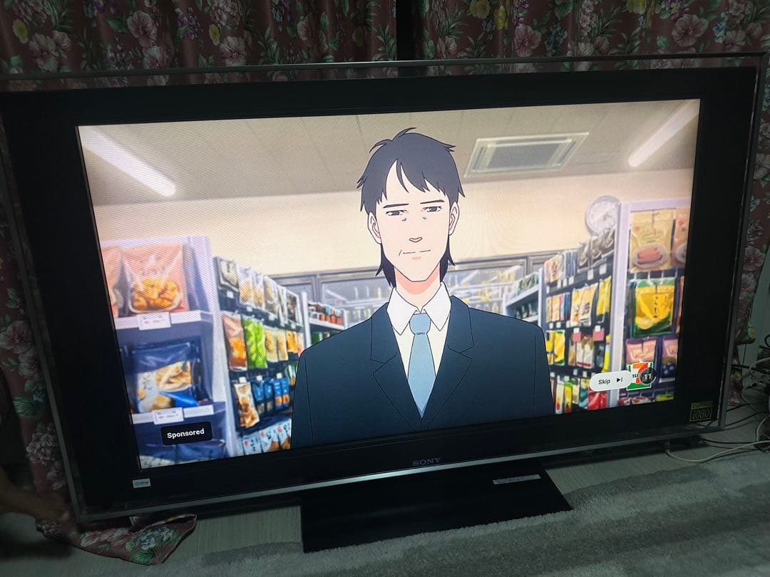 ソニーBRAVIA　40型液晶テレビKDL-40X5000（B）（完動品）きれい