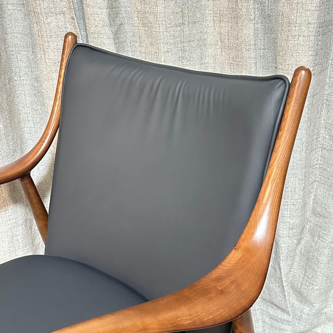 No.45 イージーチェア ブラック フィン・ユール リプロダクト