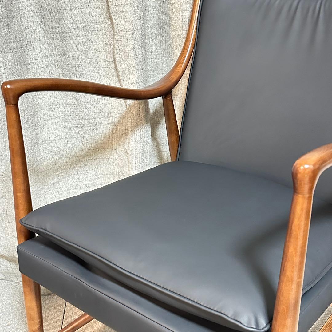 No.45 イージーチェア ブラック フィン・ユール リプロダクト