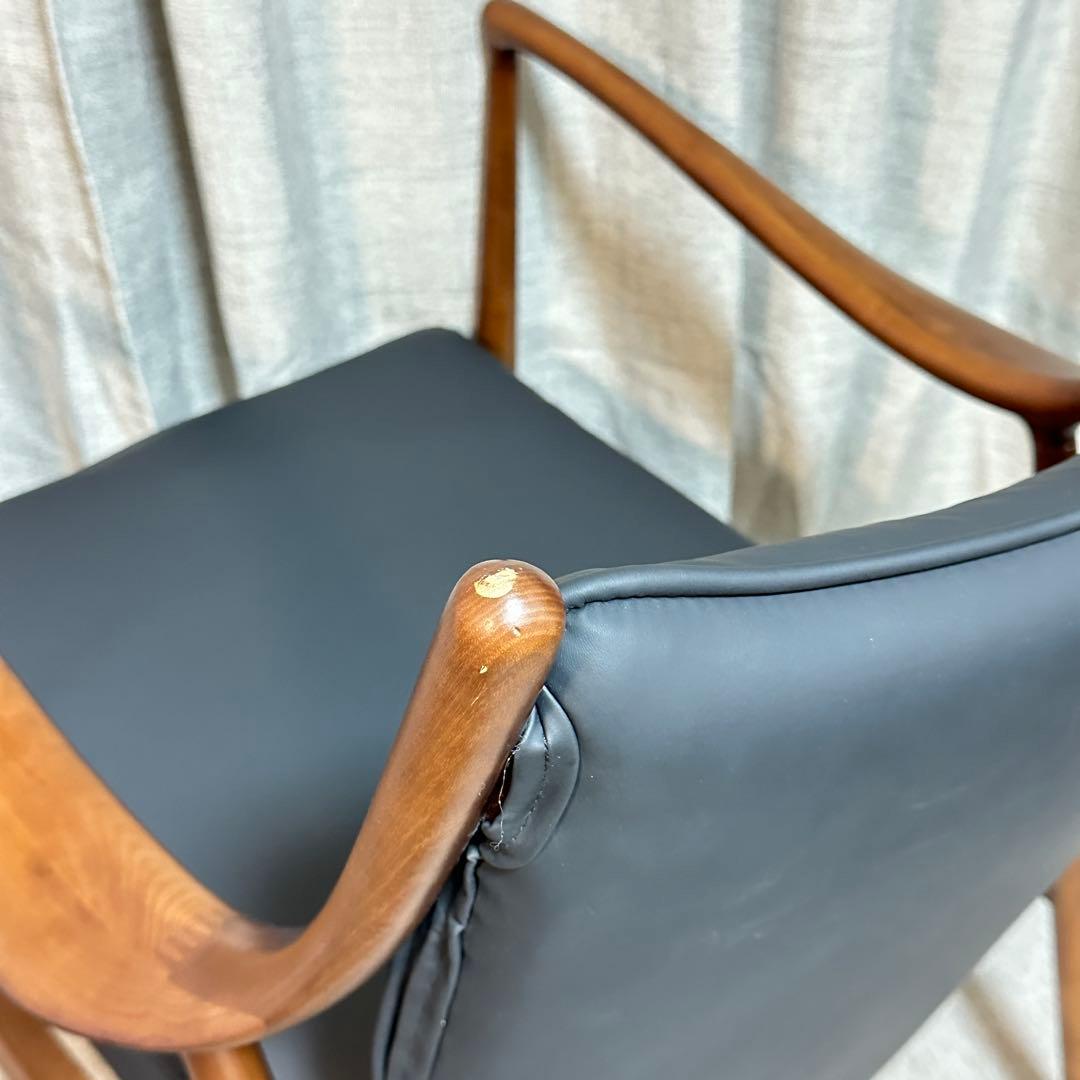 No.45 イージーチェア ブラック フィン・ユール リプロダクト